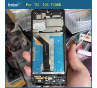 6.60 pouces pour TCL 405 406 405A 405K 405J assemblage écran LCD + remplacement du panneau d'écran tactile pour téléphone portable TCL T506D T507D With Frame