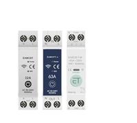 6-63A 1P+N Smart Circuit Breaker Kwh Meter Monitoring Timer Relay MCB Smart Voltage Current Protection AUOQKQUT(Metering,25A)