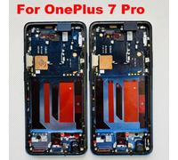 6.67 "Original Super Amoled pour OnePlus 7 Pro écran d'affichage LCD + cadre de numériseur d'écran tactile pour Oneplus 7T Pro 5G McLaren Black Frame 7T Pro