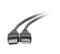 C2G Câble USB 2.0 A mâle vers A mâle de 2 m - Noir