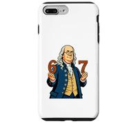 6-7 1776 Ben Franklin Six Sept Histoire américaine 6 7 Coque pour iPhone 7 Plus/8 Plus