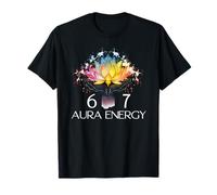 6 7 Aura Energy at 67 Aura Level 67% Funny Six Seven Meme 67 T-Shirt