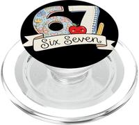 6 7 Days of School Funny Boys Girls Kids PopSockets PopGrip pour MagSafe