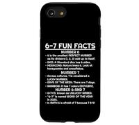 6 7 Faits Amusants Internet Meme Number Six and Seven Tee Coque pour iPhone SE (2020) / 7/8