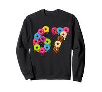 6 7 Meme Matching Love Donuts 67 Pyjama Enfants Six Seven Garçons Sweatshirt