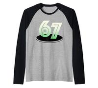 6 7 Six Sept gestes Big Numbers Spot Basketball Manche Raglan