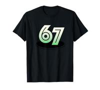 6 7 Six Sept gestes Big Numbers Spot Basketball T-Shirt