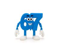 6 7 - Six Seven - Figurine articulée des Brainrot Memes Italiano XL - 9,5 x 12 cm - Collection officielle Brainrot - Six Seven - Collection officielle Brainrot - Collection officielle Brainrot