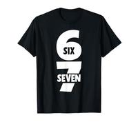 6 7 Six Seven Funny Meme 67 Tendance Teen Blague Alpha Slang T-Shirt