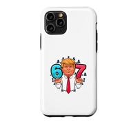 6 7 Trump Cartoon Meme Humour Coque pour iPhone 11 Pro