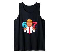6 7 Trump Cartoon Meme Humour Débardeur