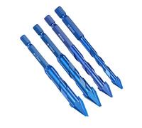 6/8/10/12 Mm De Haute Dureté Excentrique Drift Drift Drive Verre Ciment Metal Ceramic Punching Rock Bit Bit Excentrique