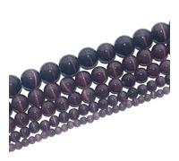 6, 8, 10 couleurs mélangées, opale, opale, perles rondes en vrac pour bracelets, colliers, bijoux, loisirs créatifs