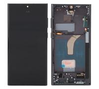 6,8 OLED Original pour Galaxy S22 Ultra, écran LCD LED écran Tactile Numériseur Assemblée S22ultra 5G écran LCD de Remplacement avec Cadre Noir, testé Avant Expédition