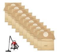 6.904-322.0 Lot de 10 sacs d'aspirateur de rechange pour Kärcher WD2 | Sacs de rechange réutilisables en papier pour Kärcher WD 2.200 WD2250 A2004 A2054 A2099 Remplacement 6.904-322.0