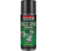 6 aérosols 400ml de freeze spray - super dégrippant - choc à froid - SOUDAL - 158034