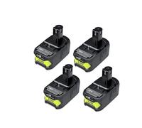 6 Ah, Compatible Avec RYOBI, Batterie 18 V P108, Batterie 18 V One+ Plus, Outils Électriques Lithium-ion 18 V P104 P107 RB18L50 RB18L20 P108(4 battery)