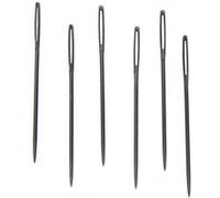 6 aiguilles à broder pointues n°18 - Rico Design Noir G