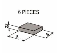 Roco 42256 6x aimants pour contacts Reed pour déclencher arbre de commutation...