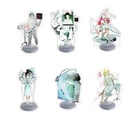 6 Alien Stages Acryl Stand Anime Figurine Cosplay Accessoires Décorations De Bureau Alien Stages Collection 15CM