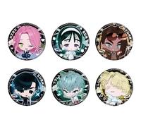6 Alien Stages Figurine Badge Jeux Figures Cosplay Broche Alien Stages Sac Badge Pins 58MM