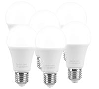 6 ampoules LED E27 blanc lumière du jour - 11 W [Luminea]