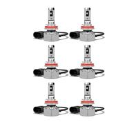 6 Ampoules pour Phares Antibrouillard H16 LED 12V 4W PGJ19-3 OSRAM Convient Pkw