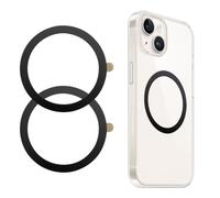 6 Anneaux Métalliques Autocollants pour Magsafe Anneau Autocollant Adhésif Universel Anneaux Magnétiques pour Coque de Téléphone Anneau Magnétique Téléphone en Métal pour iPhone Samsung Android