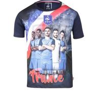 6 Ans - Maillot - Fff - Team Fff - Bleu - Enfant - Manches Courtes Multicolore