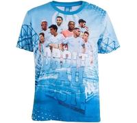 6 Ans - Maillot - Olympique De Marseille - Collection Officielle - Enfant - Manches Courtes - Bleu Multicolore