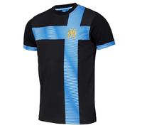 6 Ans - Maillot - Olympique De Marseille - Garçon - Noir - Manches Courtes - Officiel Multicolore