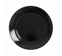 6 assiettes à dessert noires 18 cm Apy - Luminarc