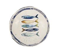 6 assiettes creuses 21cm Peixe La Mediterranea