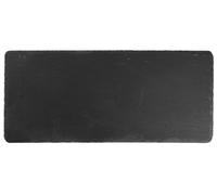 6 Assiettes En Ardoise Rectangulaire Cm35x15xh0,5 H&H