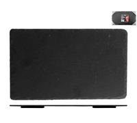 6 Assiettes En Ardoise Rectangulaire Cm35x20x0,5 H&H