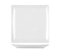 6 Assiettes En Grès Osaka Blanches Plates 26x26 H&H