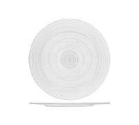 6 Assiettes En Verre Circle Piani Cm27 3053 H&H