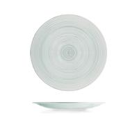 6 Assiettes En Verre Hoche Fumé Plates 27 Cm H&H