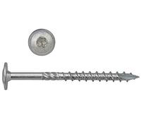 6 Assiettes mm x 40-200 mm tête Vis galvanisé avec autorisation Construction Bois Vis Grand pack