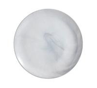 6 assiettes plates Diwali Marble grises 25cm - Luminarc