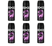 (6) AXE EXCITE DEO 150ML HOMME LOT DE 6 SPARPACK NEUF ORIGINAL LIVRAISON GRAT...