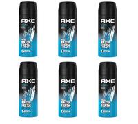 (6) AXE ICE CHILL DEO 150ML HOMME LOT DE 6 SPARPACK NEUF ORIGINAL LIVRAISON G...