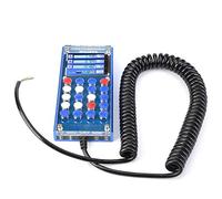 6 Axis numérique LCD Affichage manuel de contrôle manuel de la main CNC Interface série Full Aluminium Anode Sandage de sable pour les amateurs d'usinage CNC et les professionnels