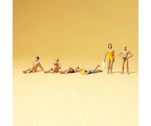 6 Baigneurs - N 1/160 - PREISER 79071