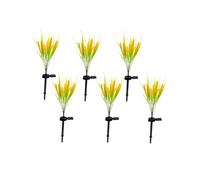 6 balises solaires plantes fougères FERNY H58cm