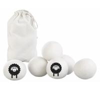 Infactory : 6 balles de séchage réutilisables en laine Ø 7 cm