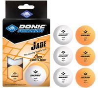 6 balles de tennis de table SCHILDKROT Jade Poly 40+