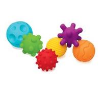 6 balles d'eveil Senso Infantino Multicolore G