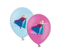 amscan 6 Ballons de baudruche La Reine des Neiges - Rose - Taille Unique