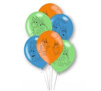 Bluey Latex Balloons